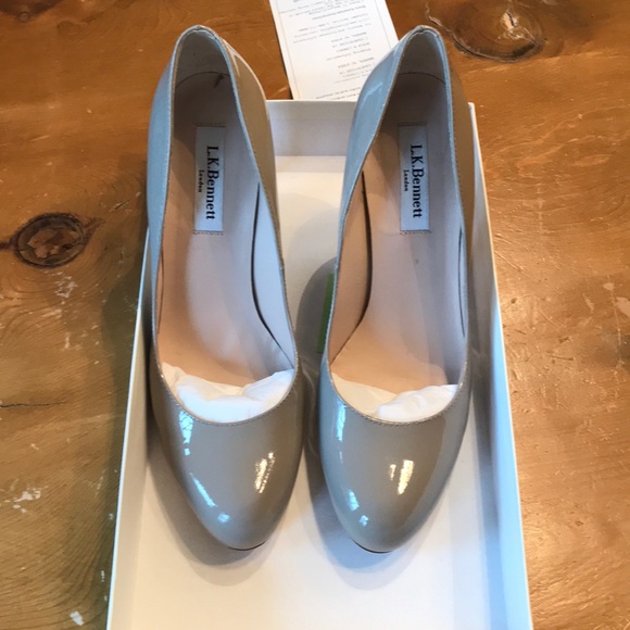 Shilo pumps round toe- L.K. Bennett- worn once - Picture 2 of 9